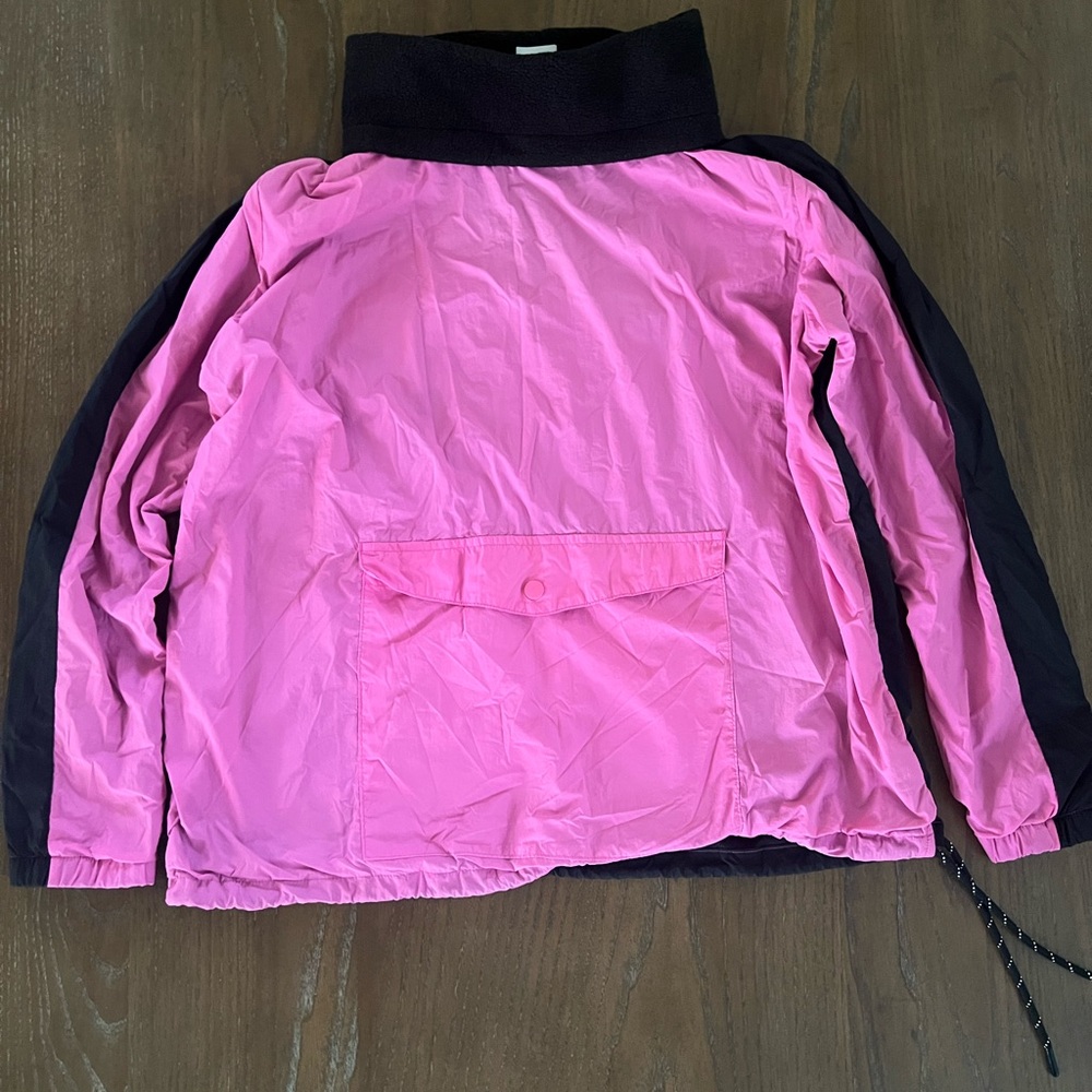 Pink By Victoria’s Secret Windbreaker  Black And Pinck Size M